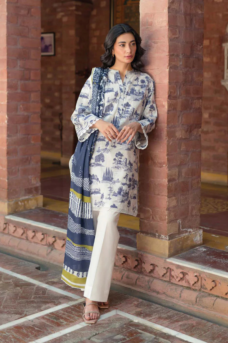 Sahar Unstitched Lawn | S24-PL-V2-06