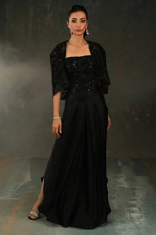 Obsidian Jacket, Bustier And Skirt Pant | VELVET ECLIPSE '25 | FARIDA HASAN