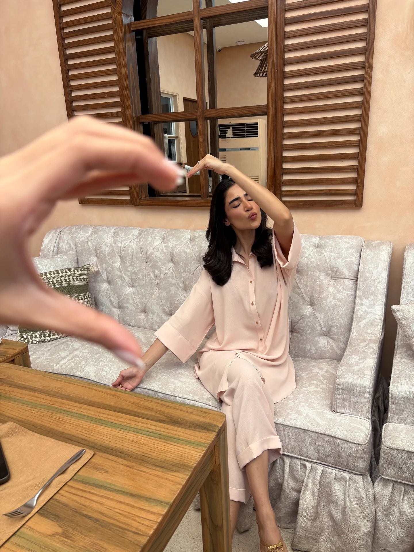 PALE PINK NICO SET | Sak Atelier