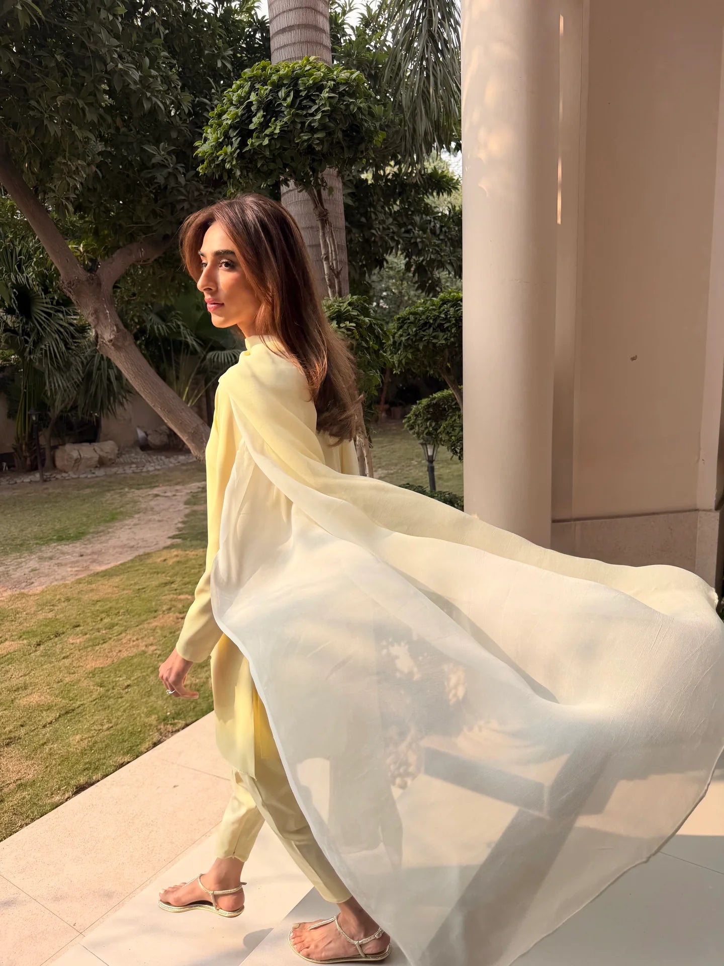 LIGHT YELLOW GRACIE SET | Sak Atelier