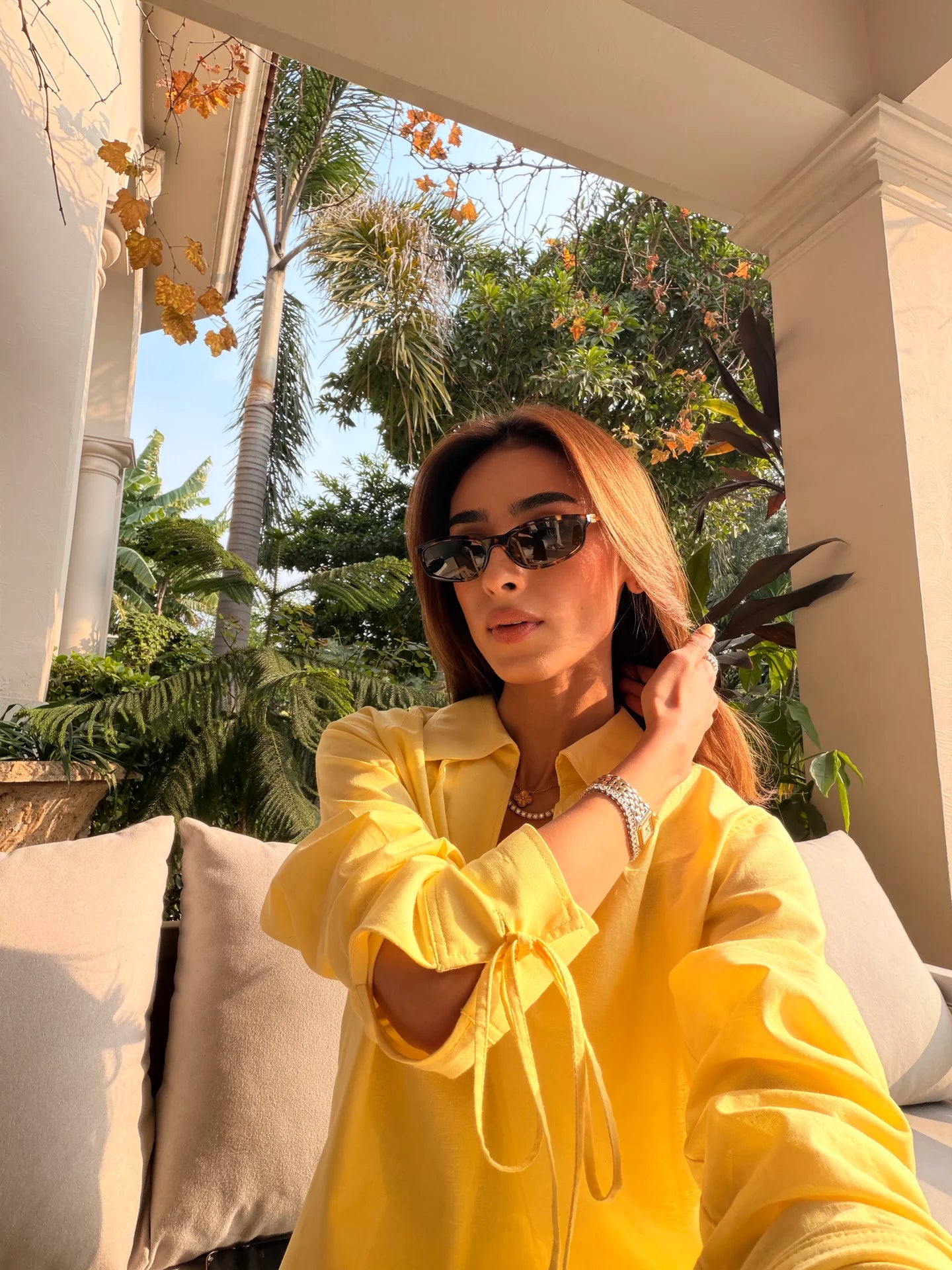 Yellow Bow Set | Sak Atelier