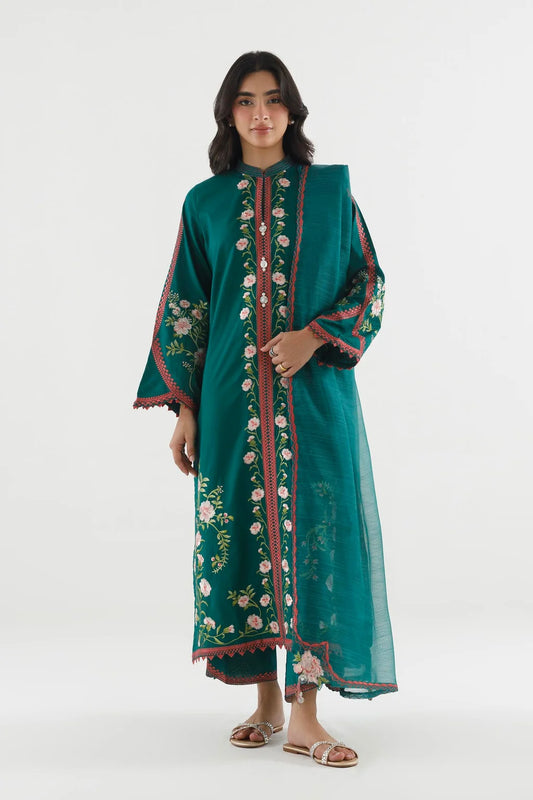 SS26ESE398P3 | New Arrivals | Sana Safinaz