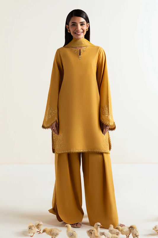 Honeydew Hues |  Afrozeh Basic Pret