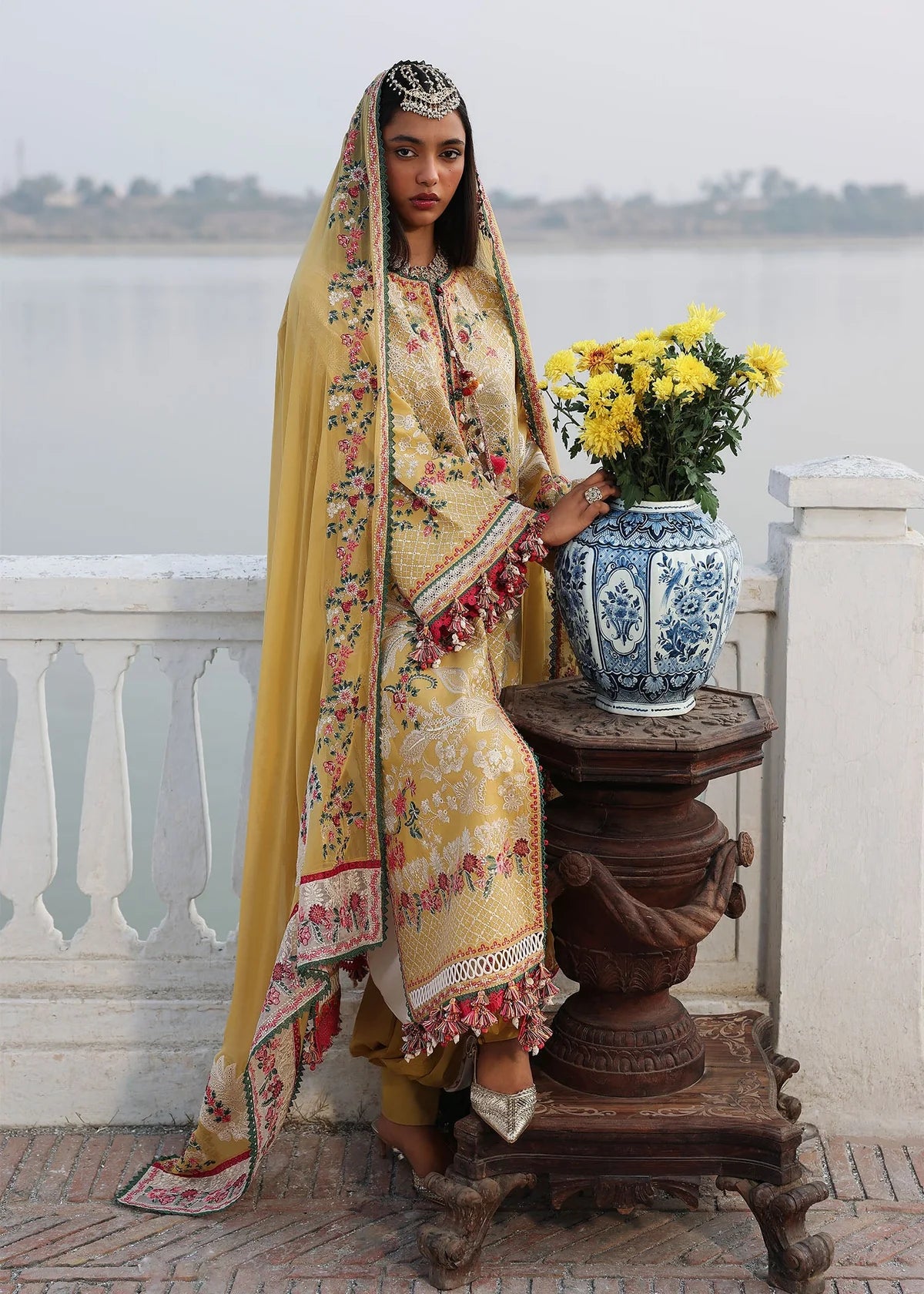 Ochre | Luxury Lawn Eid Edit '26 | HUSSAIN REHAR