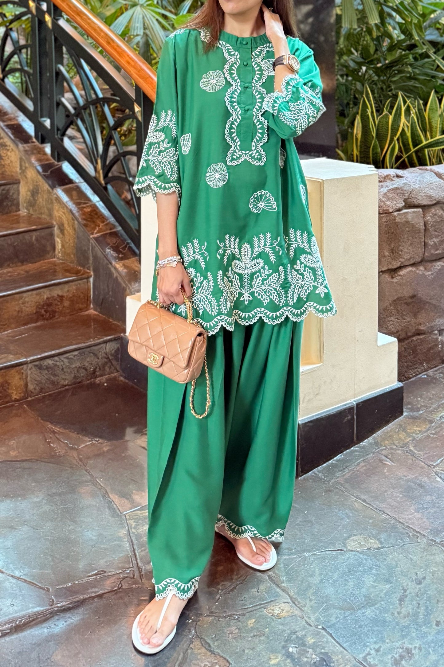 Moncheri Green Set | La Pret