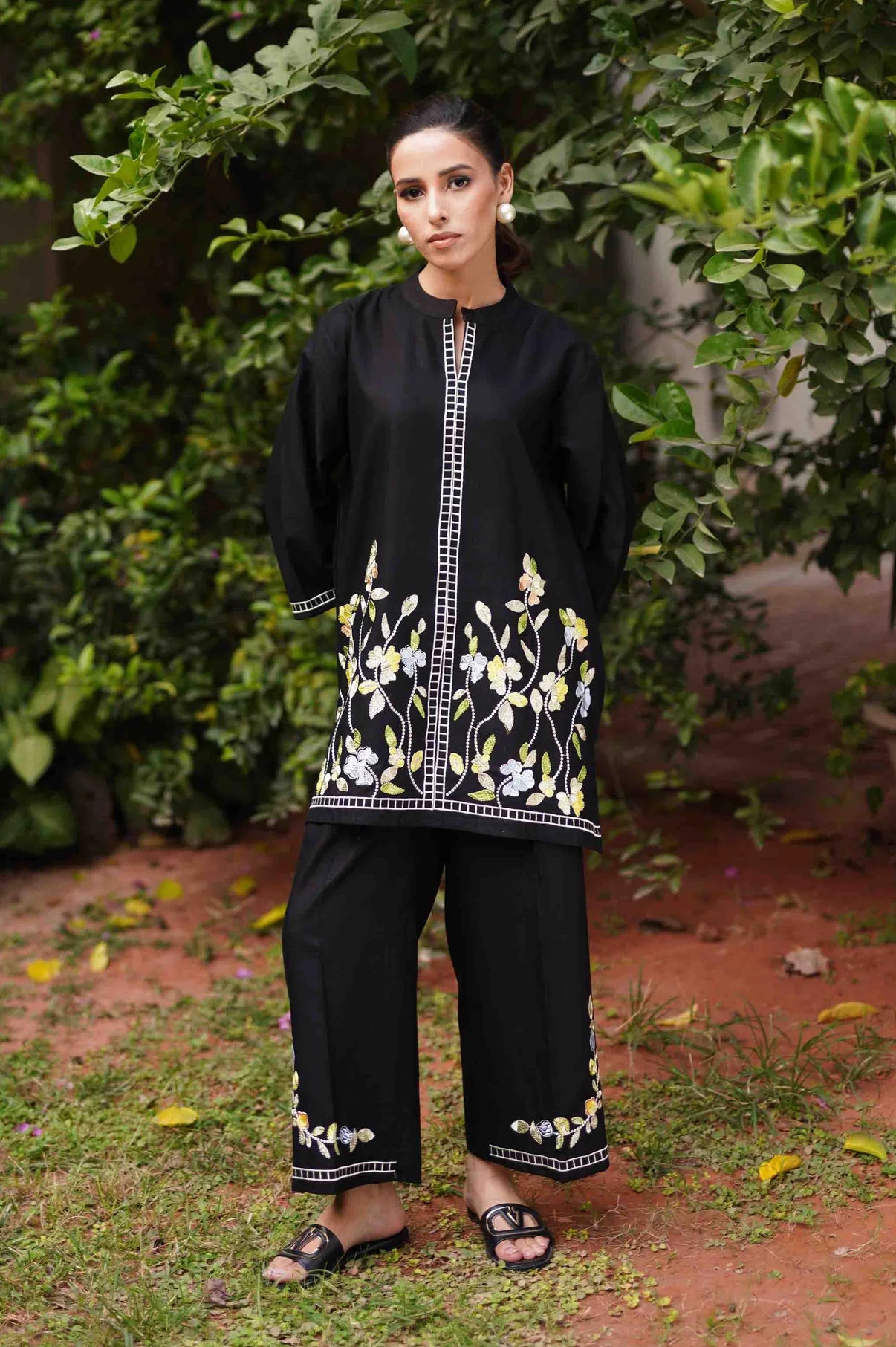 Black Dhalia Set | Winter Edit | La Pret