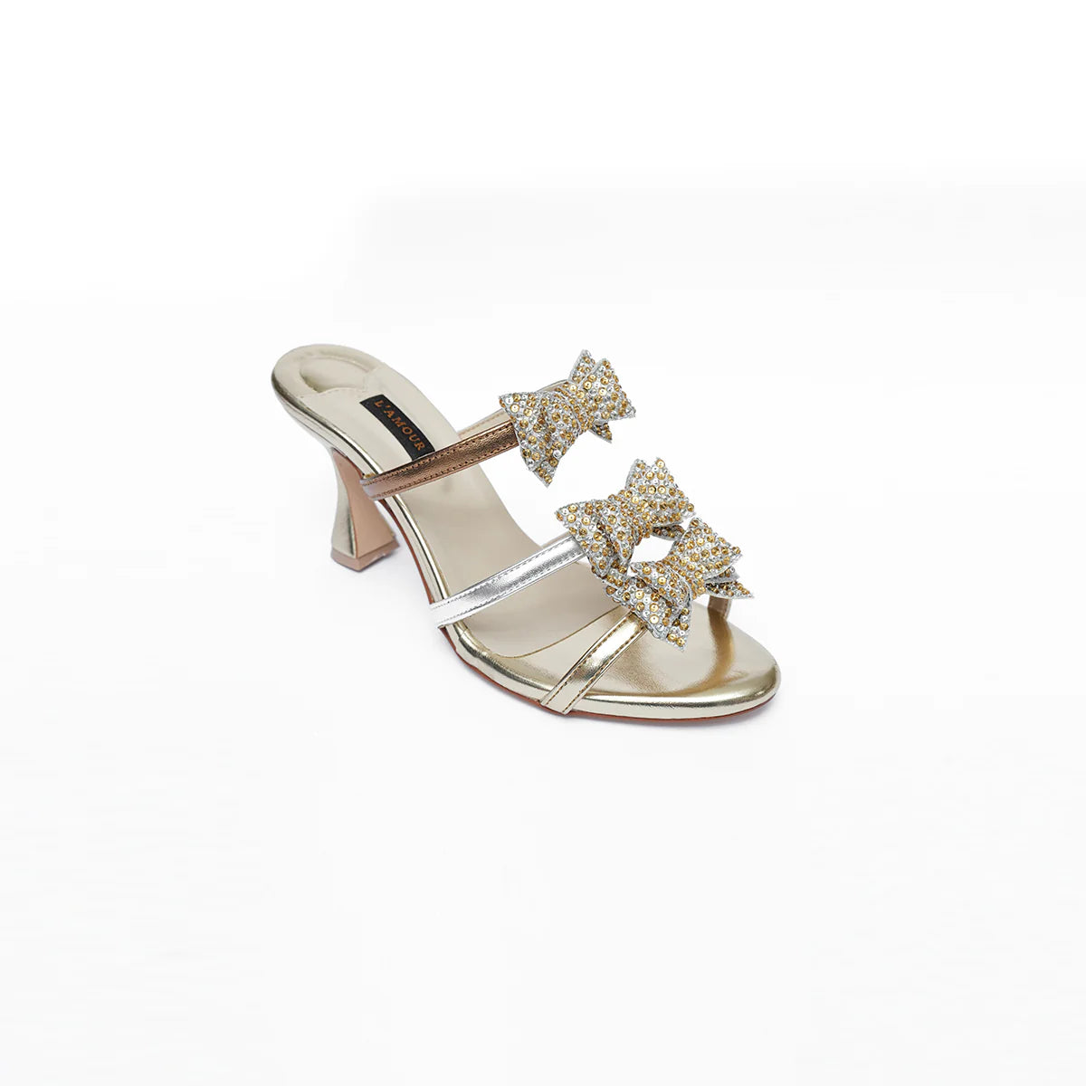 Diana - Gold Heels | L'AMOUR | FOOTWEAR