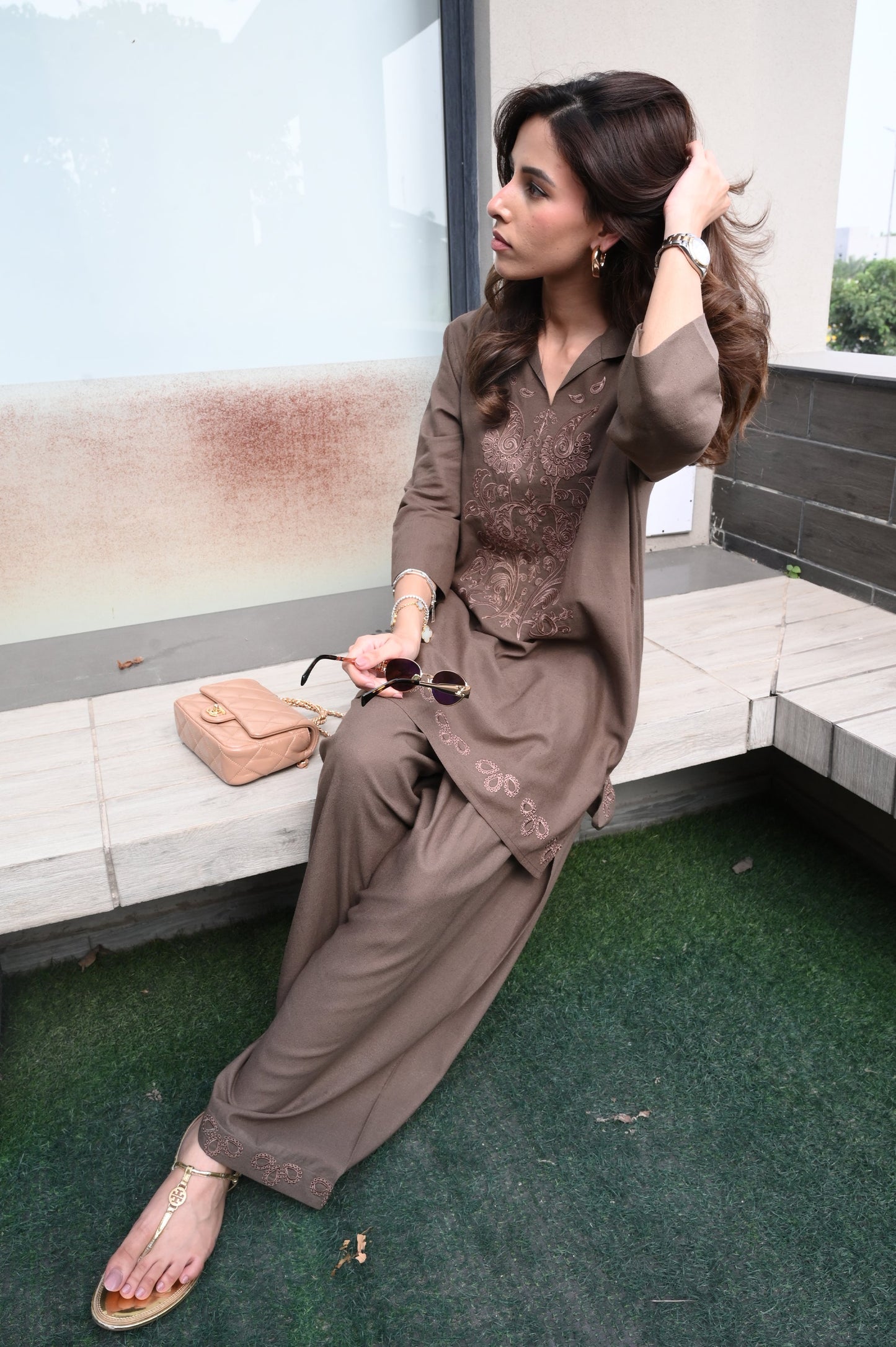 ⁠Brown Lola Set | La Pret