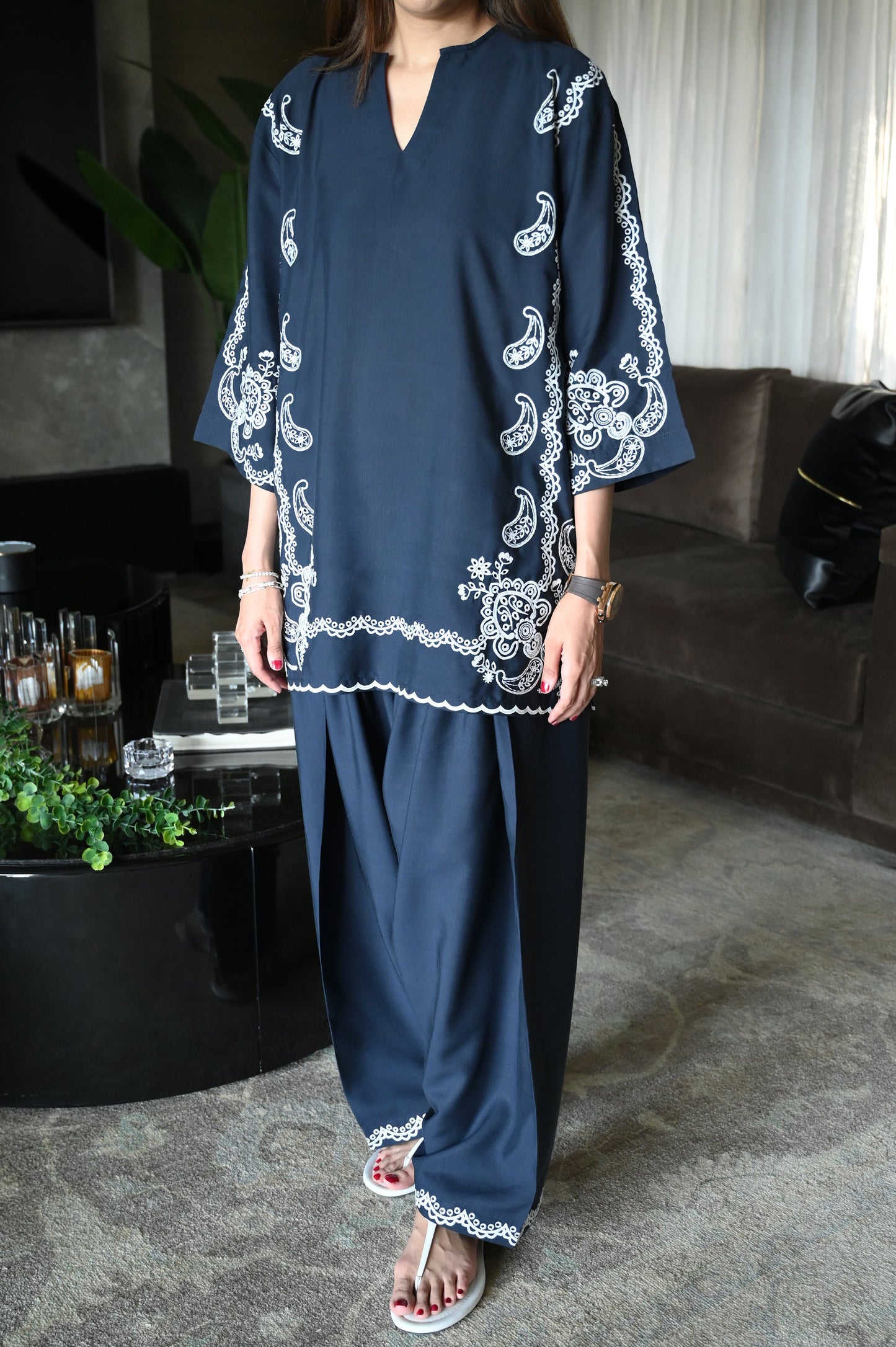 Nikasha Navy Set | La Pret