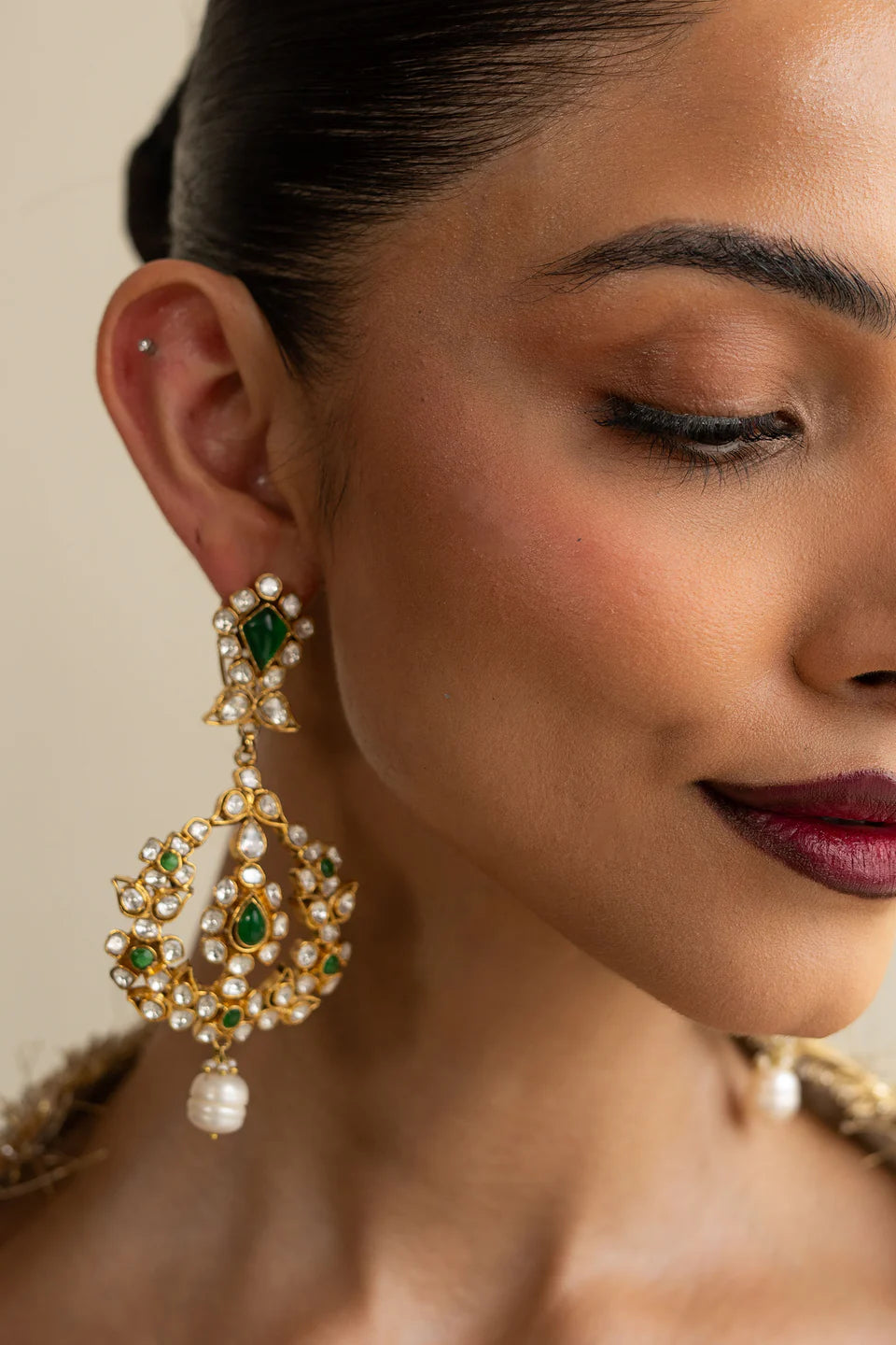 GOHAR JHAAL EARNINGS | ZARA SHAHJAHAN  | JEWELLERY