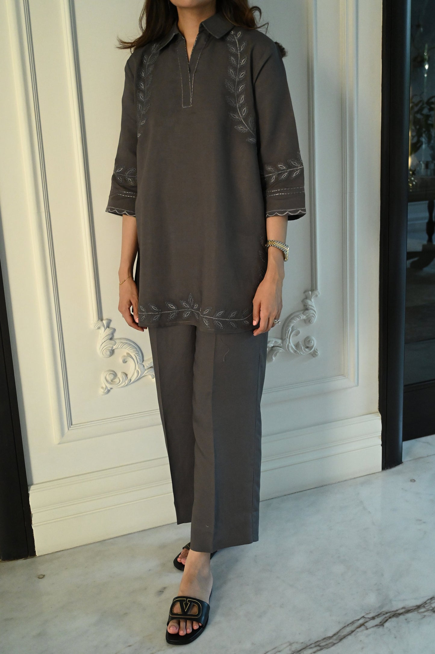 GREY ELARA SET | La Pret