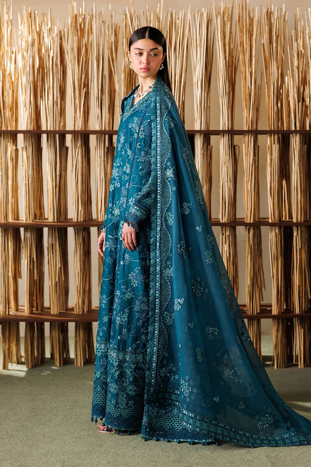 ELU26D04 | UNSTITCHED EID LAWN | Baroque