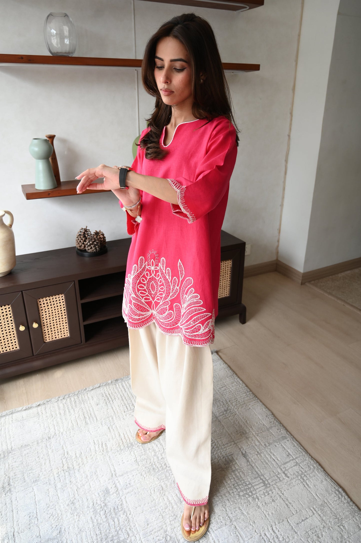 Mehr Rani Pink Set | La Pret