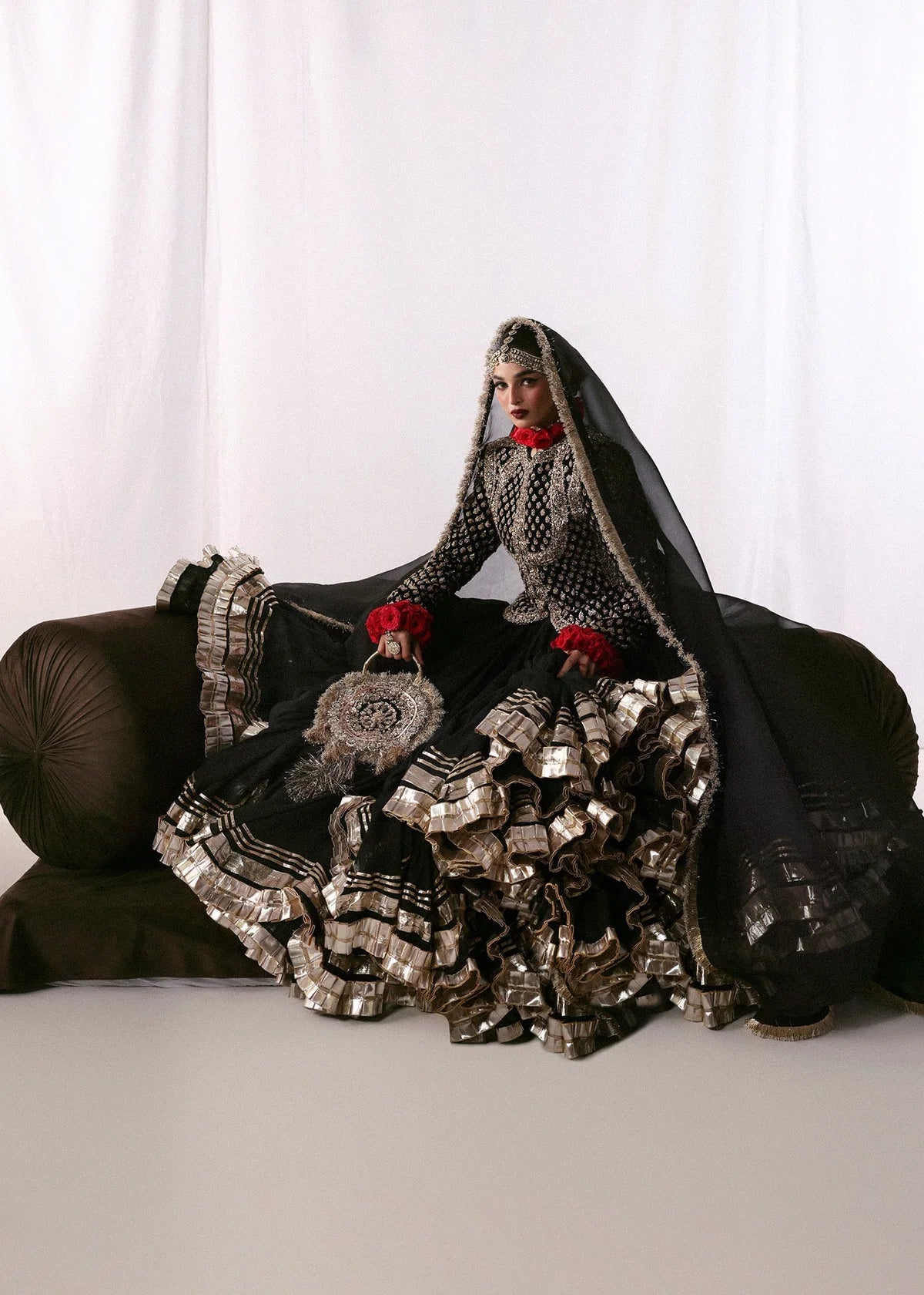 Siyah |  Nargis - Formal 26 | HUSSAIN REHAR