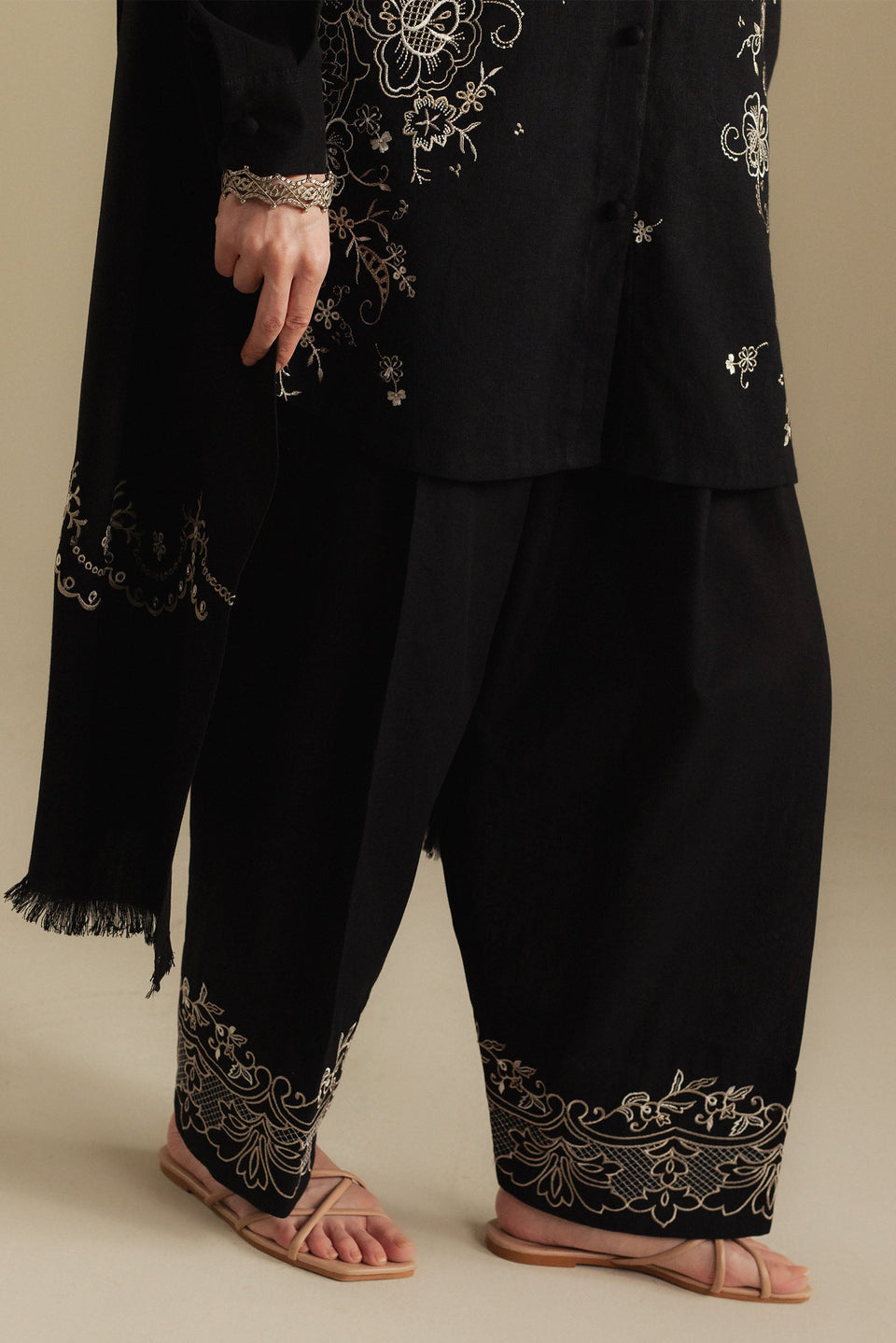LAUREL-9A | Coco Winter Unstitched’25 | Zara Shahjahan