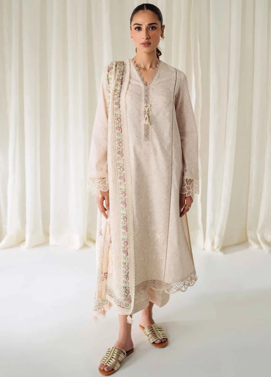 Elea | Qprints By Qalamkar Embroidered Lawn 2024