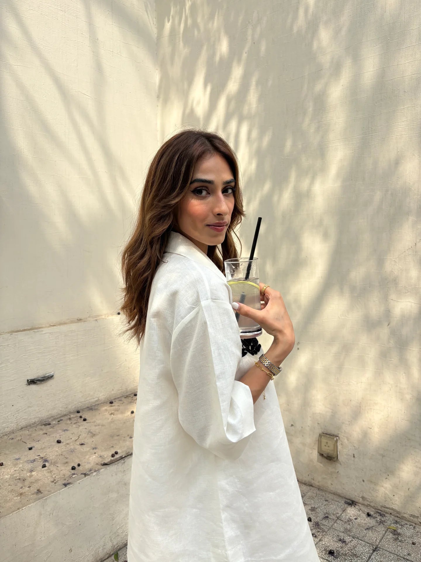COCO WHITE LINEN SET | Sak Atelier