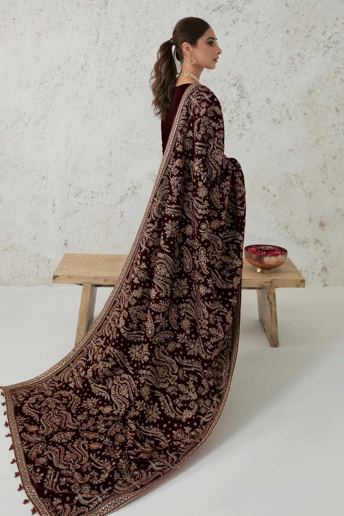 SOLID VELVET SUIT PR-704 | Baroque