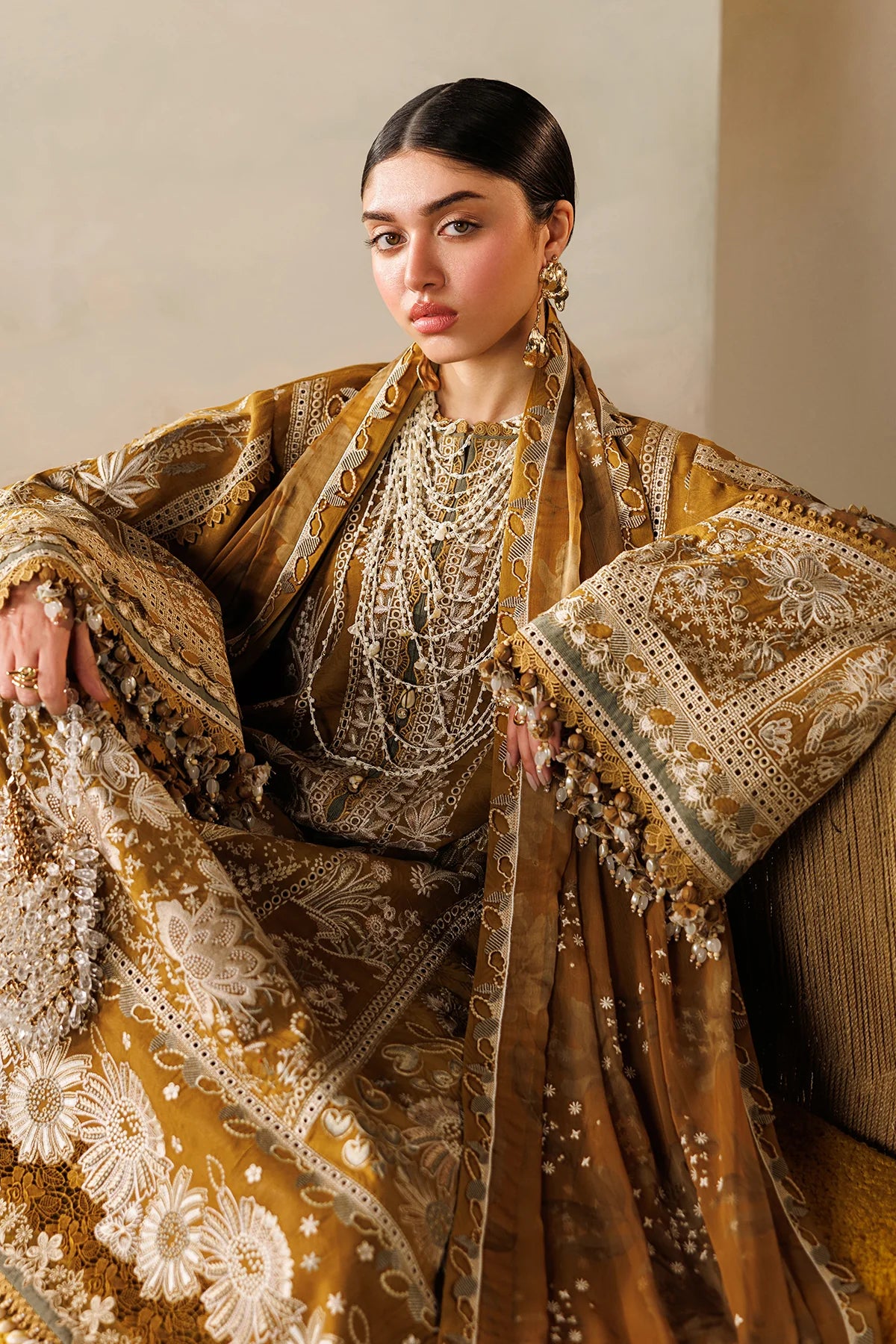 ELU26D07 | UNSTITCHED EID LAWN | Baroque