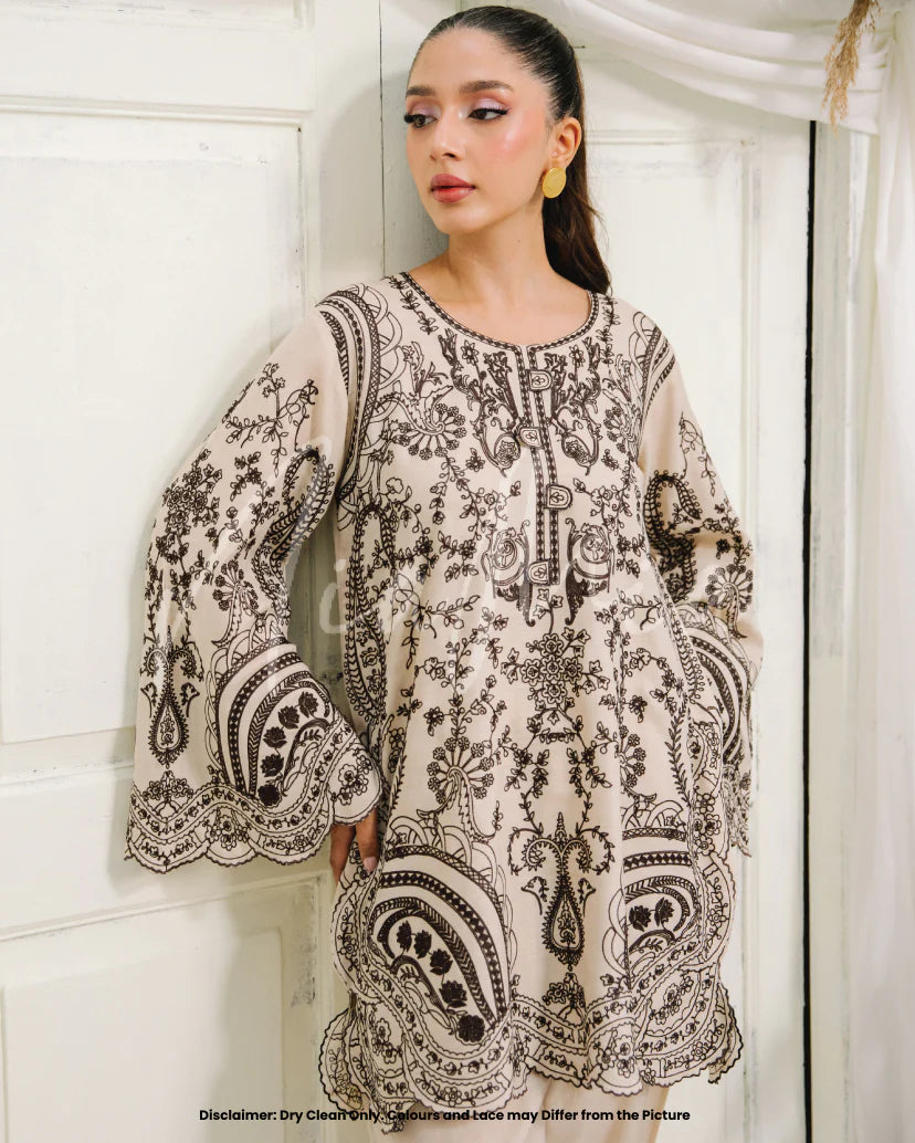 Cocoa Cream | Pashmina Drop 1 |  Nia Mia