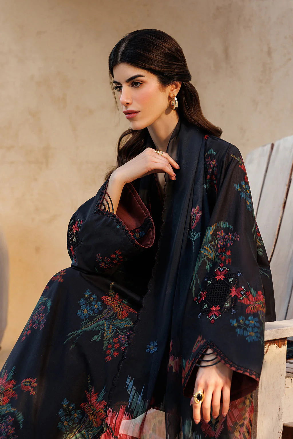 UE-663 Printed Lawn | Iznik