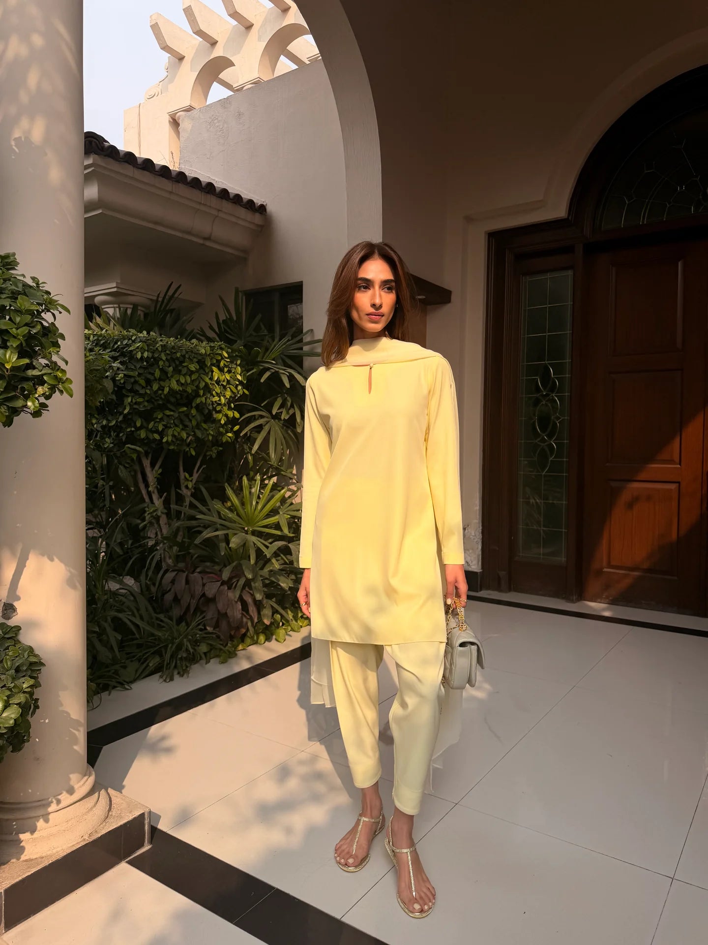 LIGHT YELLOW GRACIE SET | Sak Atelier