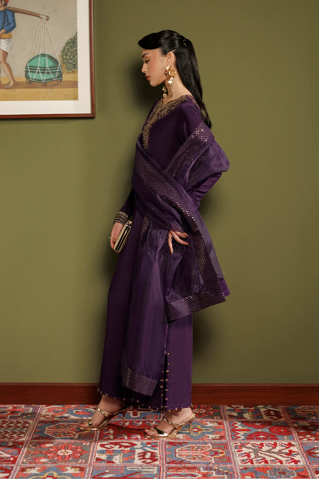 UE-715 Dyed Ramen Silk | Festive Formals ‘26 | Iznik