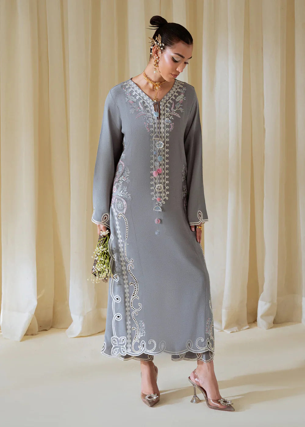 Sapphire Whisper | Basic Pret '25 | Saira Shakira