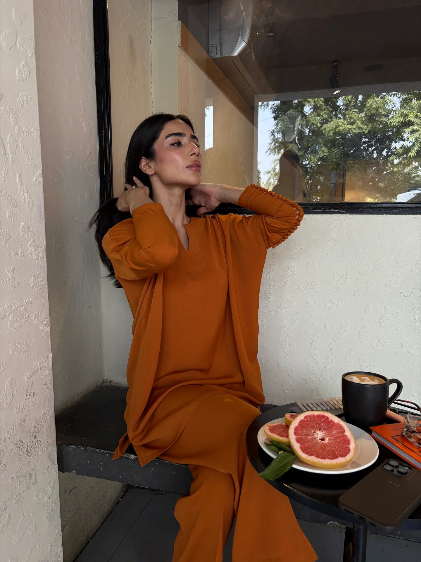 Burnt Orange Gabby Set | SAK ATELIER