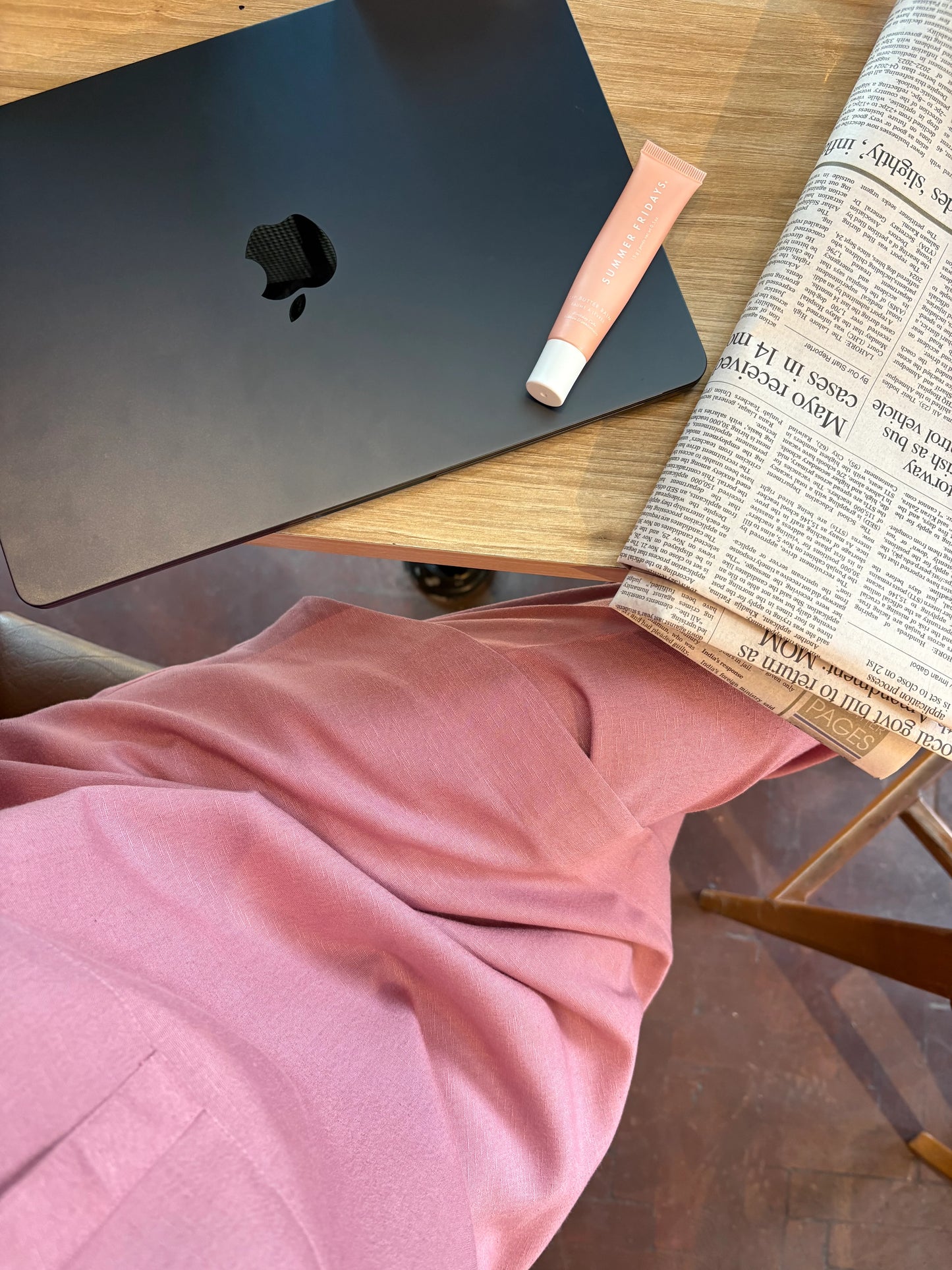 TEA PINK SKINNY SET | Sak Atelier