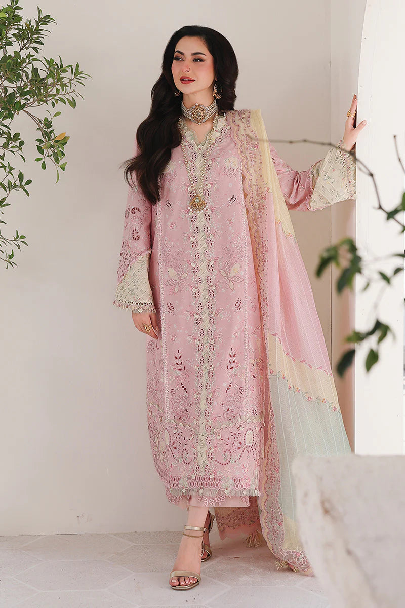 SA-09 HANIYA| Qalamkar - Sahil Luxury Lawn’26