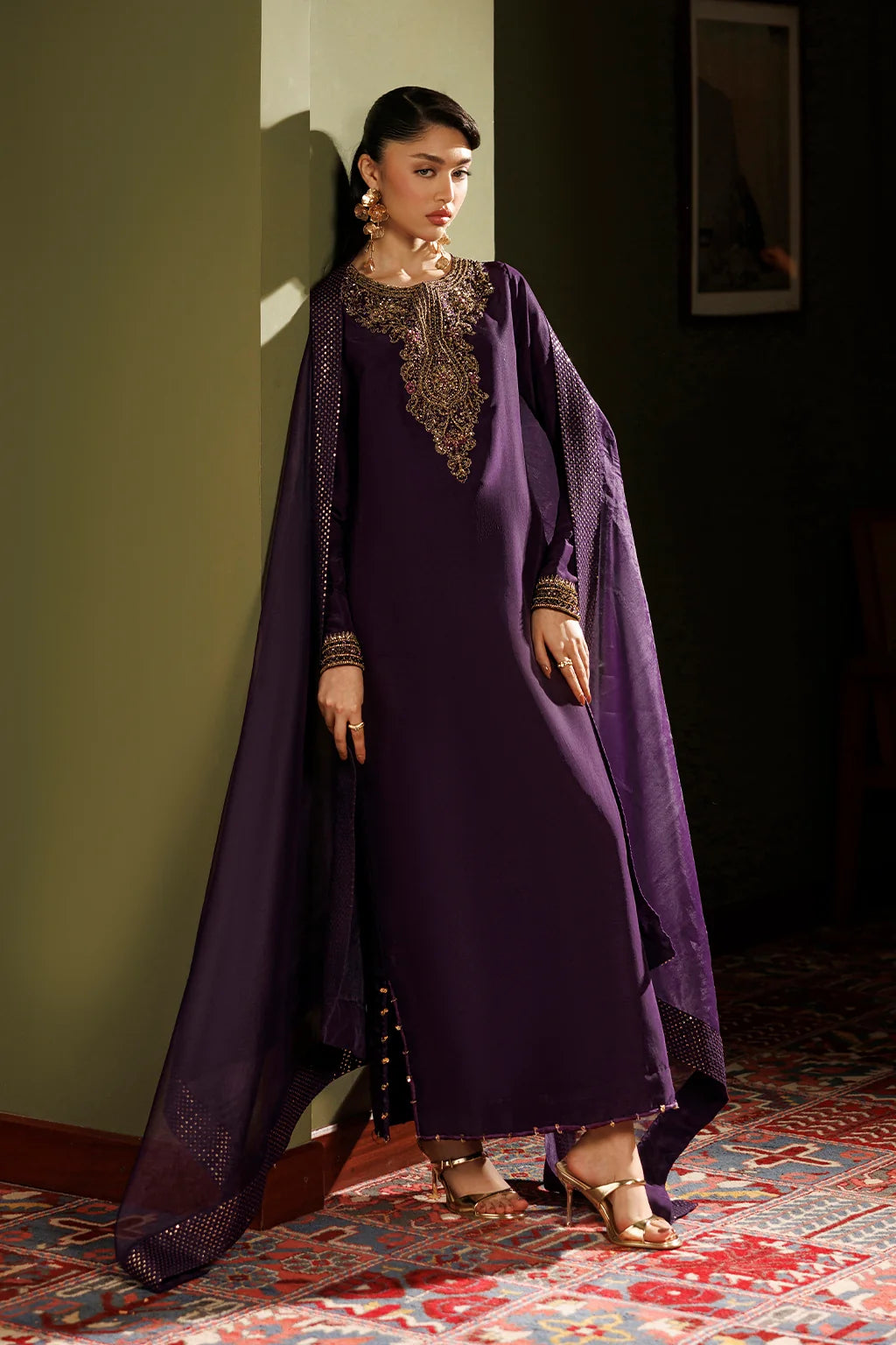 UE-715 Dyed Ramen Silk | Festive Formals ‘26 | Iznik