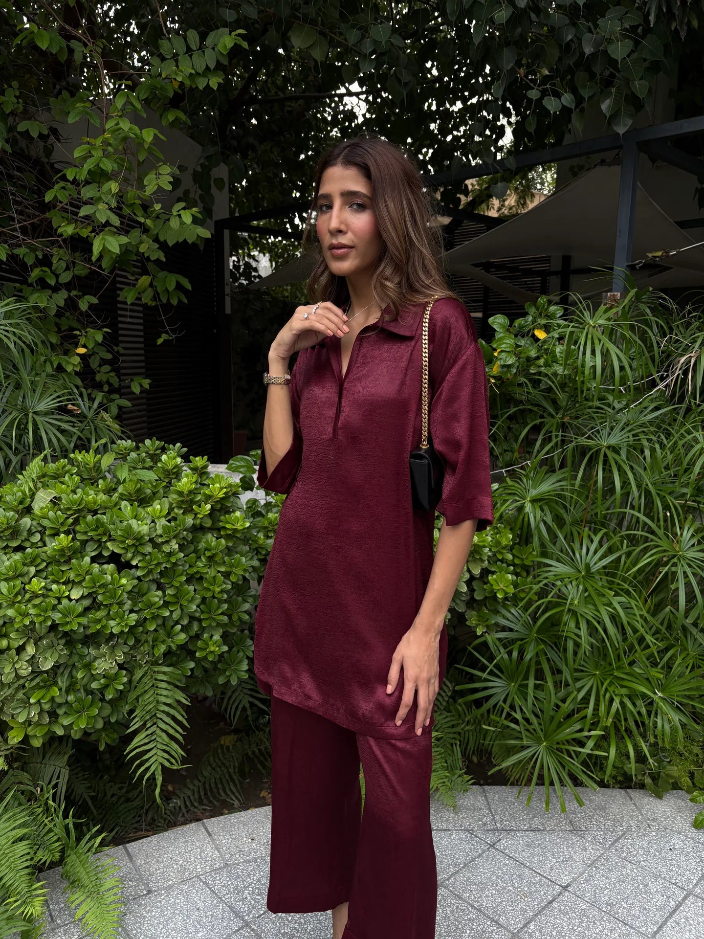 BURGUNDY COCO SET | Sak Atelier