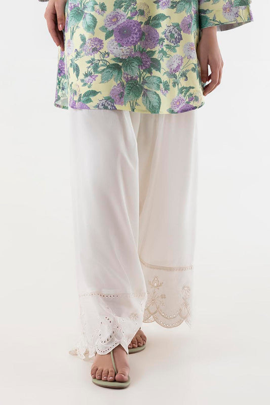STITCHED EMBROIDERED LINEN SHALWAR | Sana Safinaz (RTS)