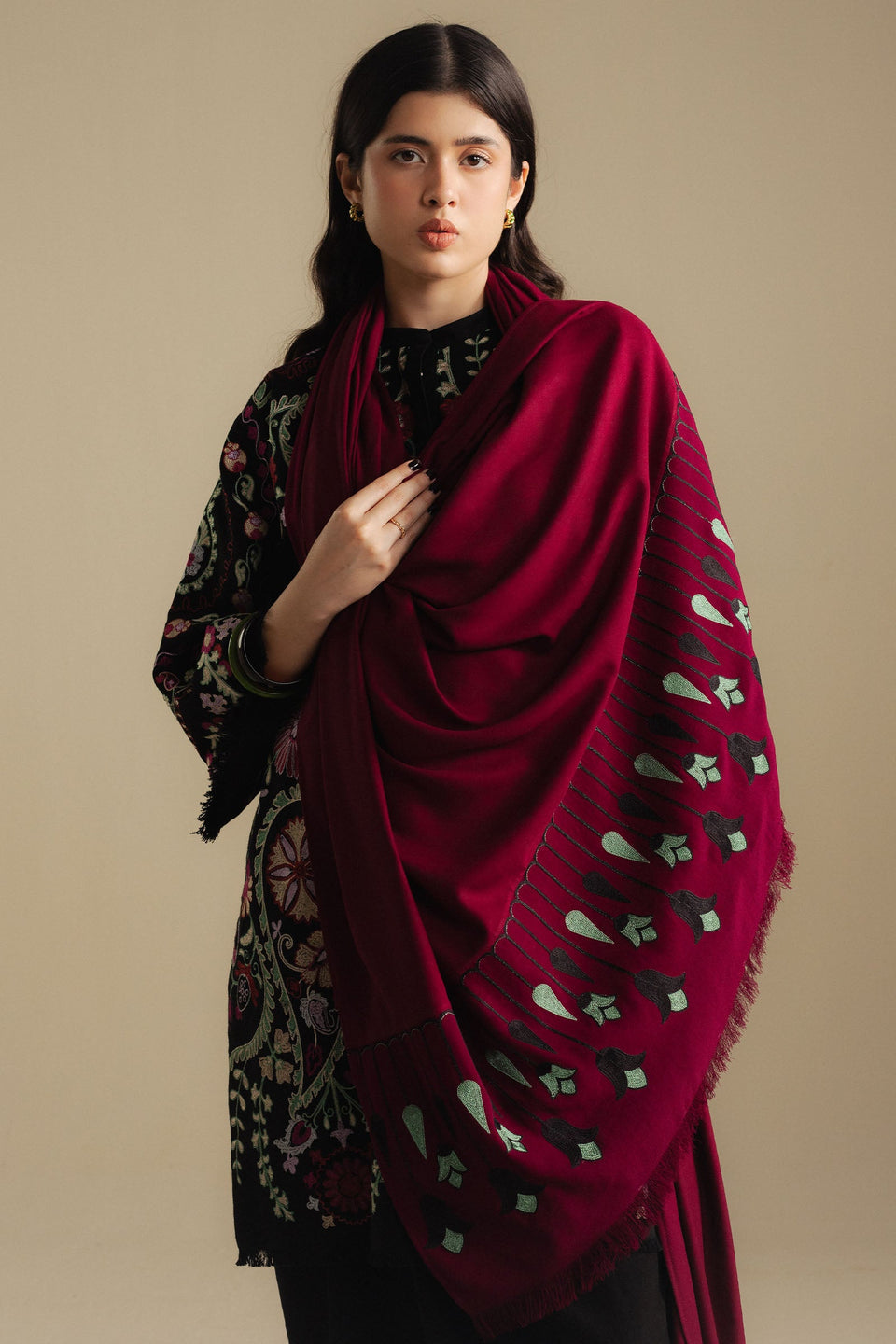 BREEZE-7B | Coco Winter Unstitched’25 | Zara Shahjahan