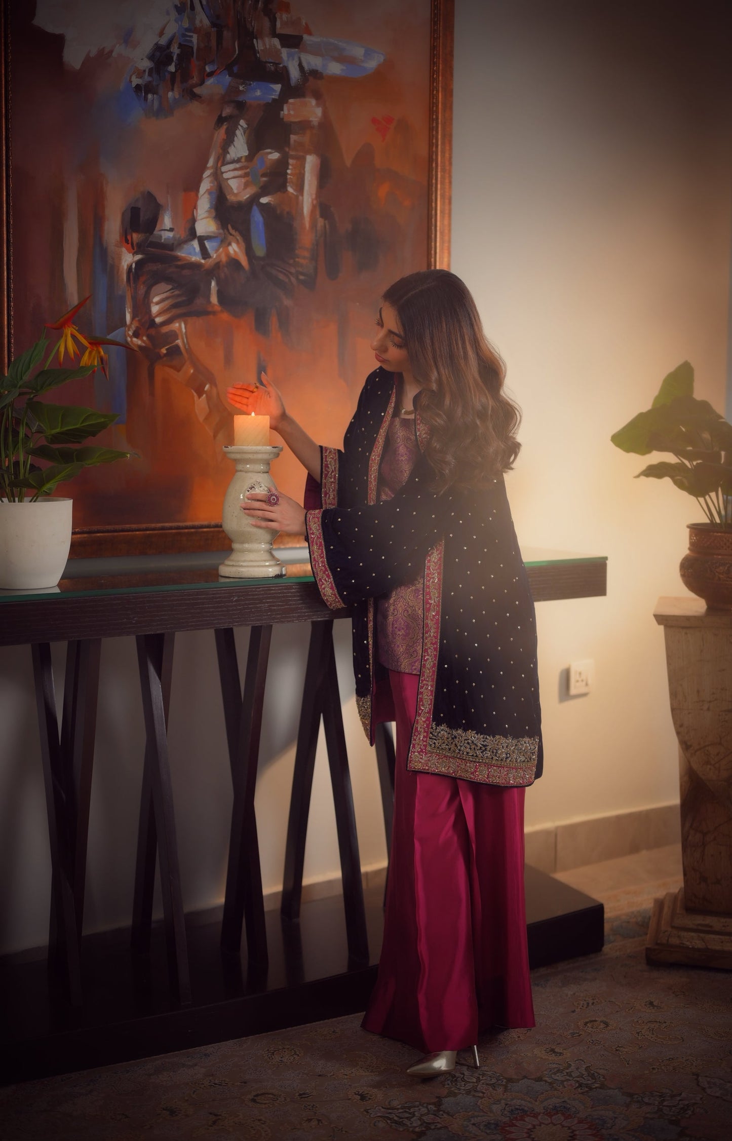 The Azure Set | Zainab Shamsi Studio