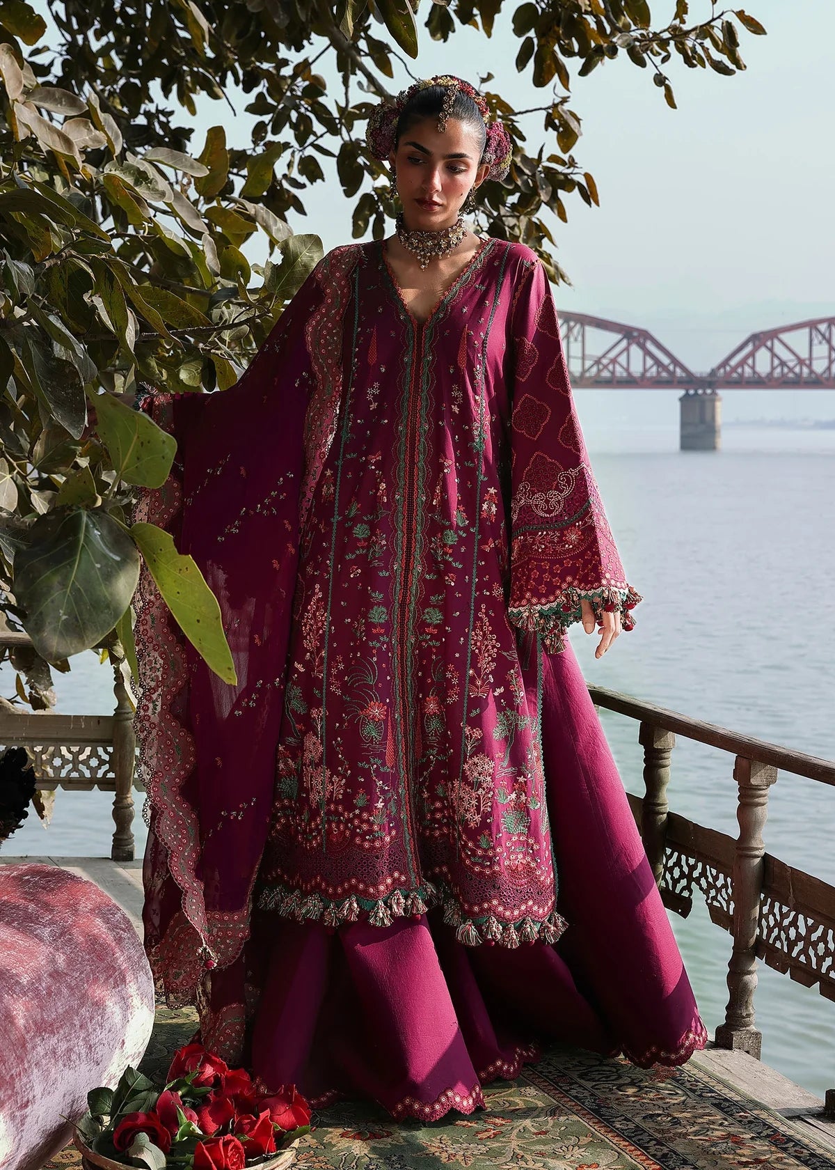 Anjas | Luxury Lawn Eid Edit '26 | HUSSAIN REHAR