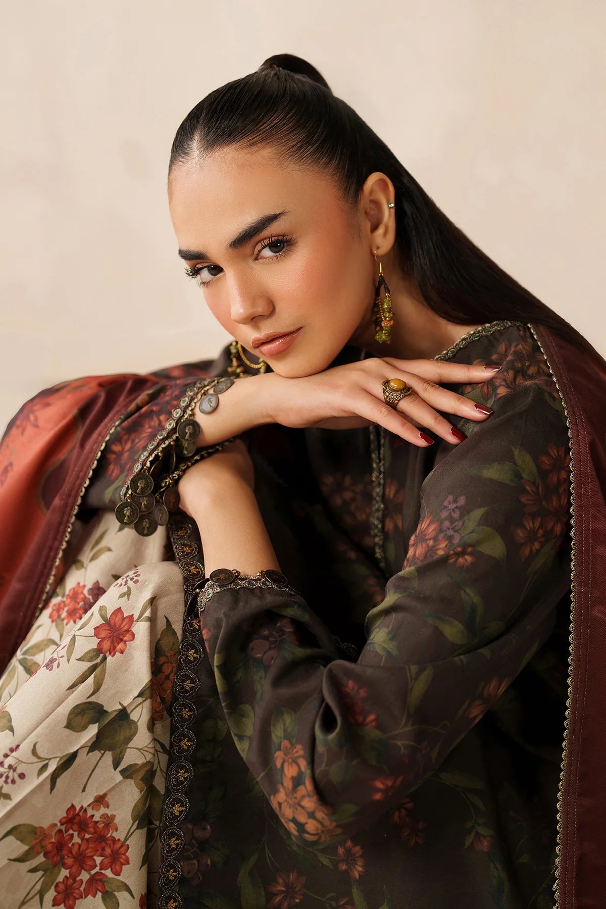 UF-4279 | DIGITAL PRINTED VISCOSE | Baroque