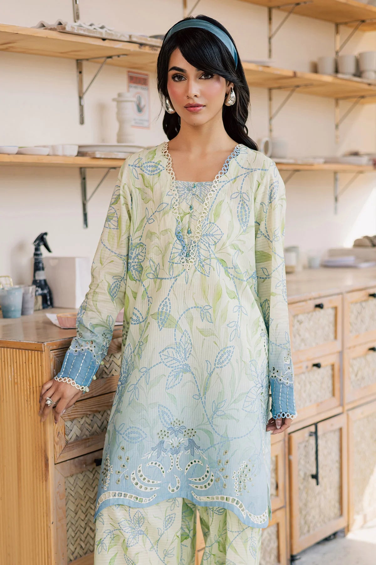 NU2-195 | Summer Lawn Collection '25 | Nureh