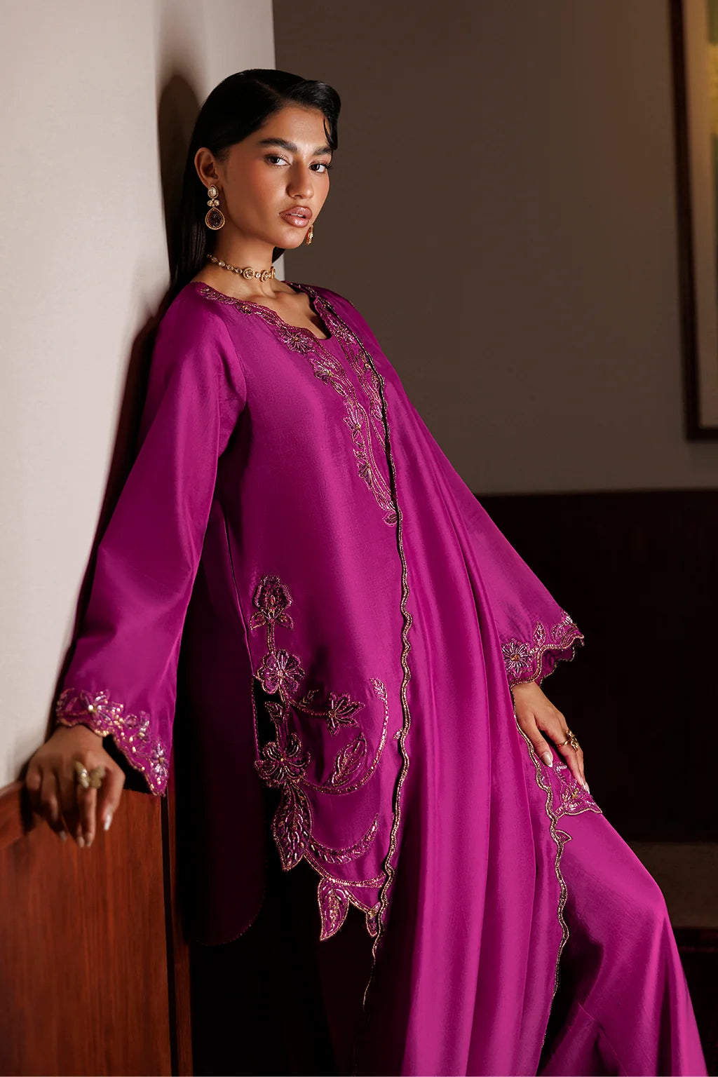 UE-724 Dyed Ramen Silk | Festive Formals ‘26 | Iznik