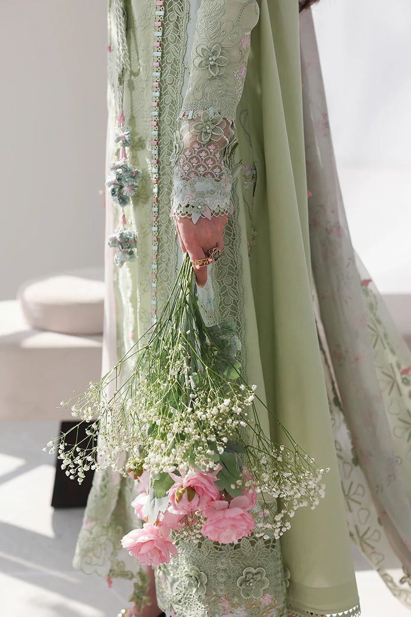 SA-12 JIYA | Qalamkar - Sahil Luxury Lawn’26