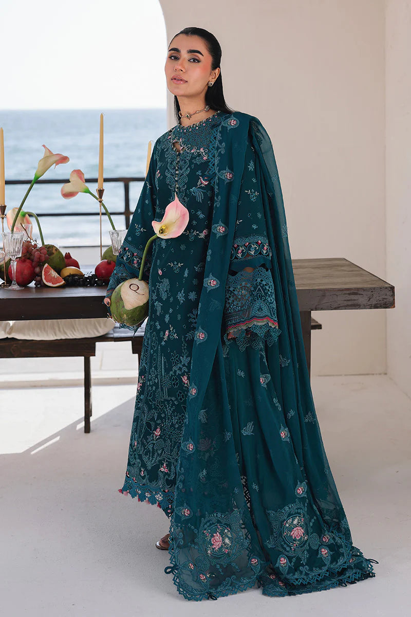 SA-04 ELIF | Qalamkar - Sahil Luxury Lawn’26