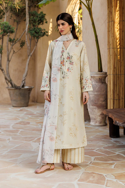 UE-669 Printed Lawn | Iznik