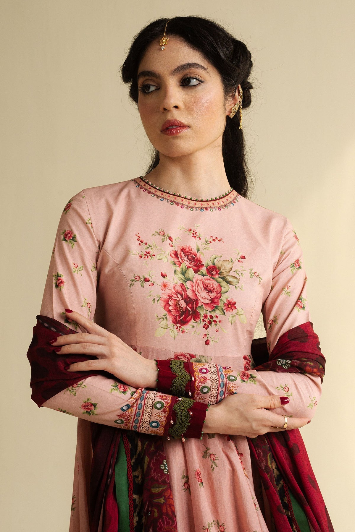 GULNAAR-D5 | Zara Shahjahan Unstitched Anarkali’25