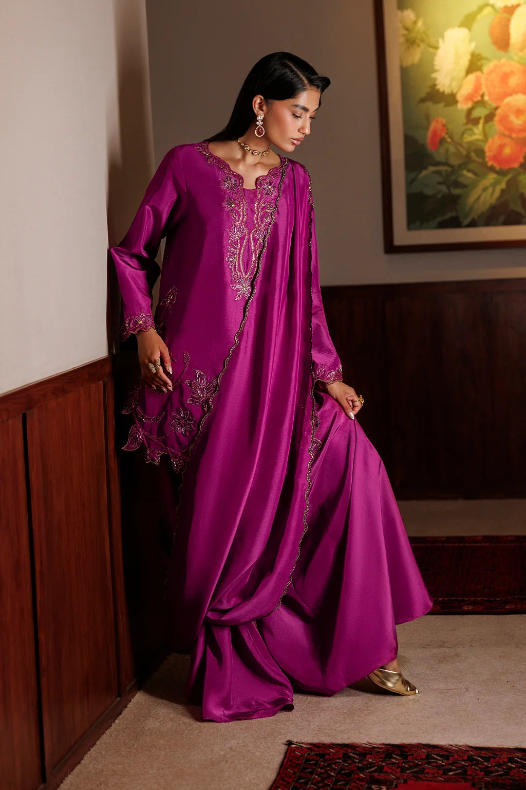 UE-724 Dyed Ramen Silk | Festive Formals ‘26 | Iznik