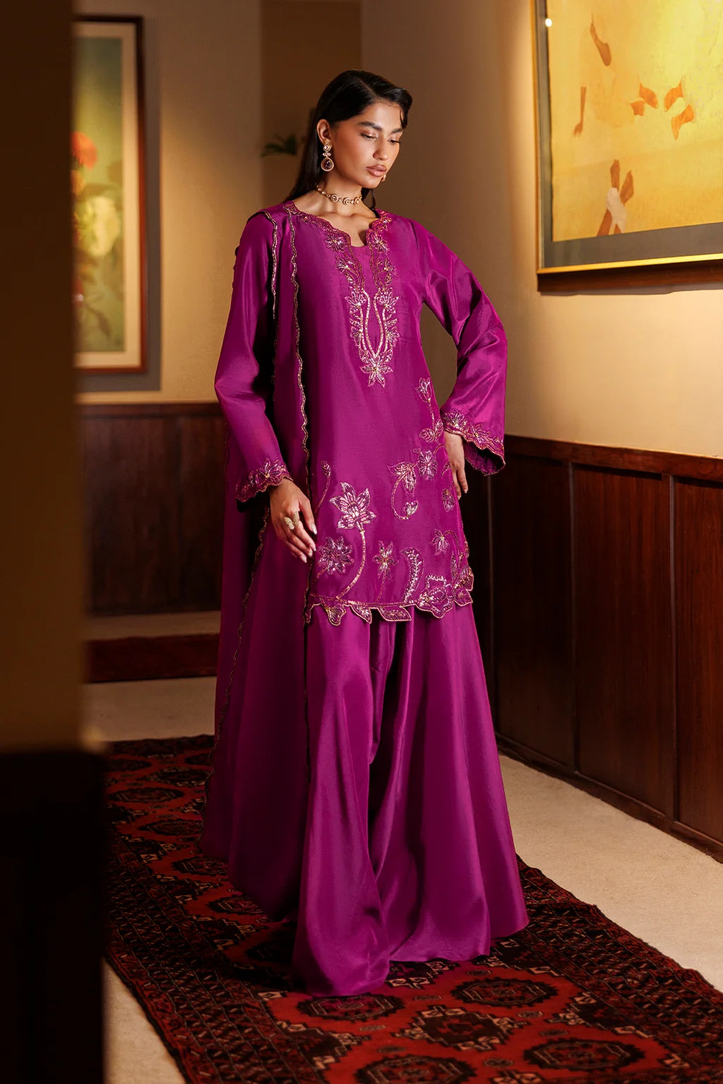 UE-724 Dyed Ramen Silk | Festive Formals ‘26 | Iznik