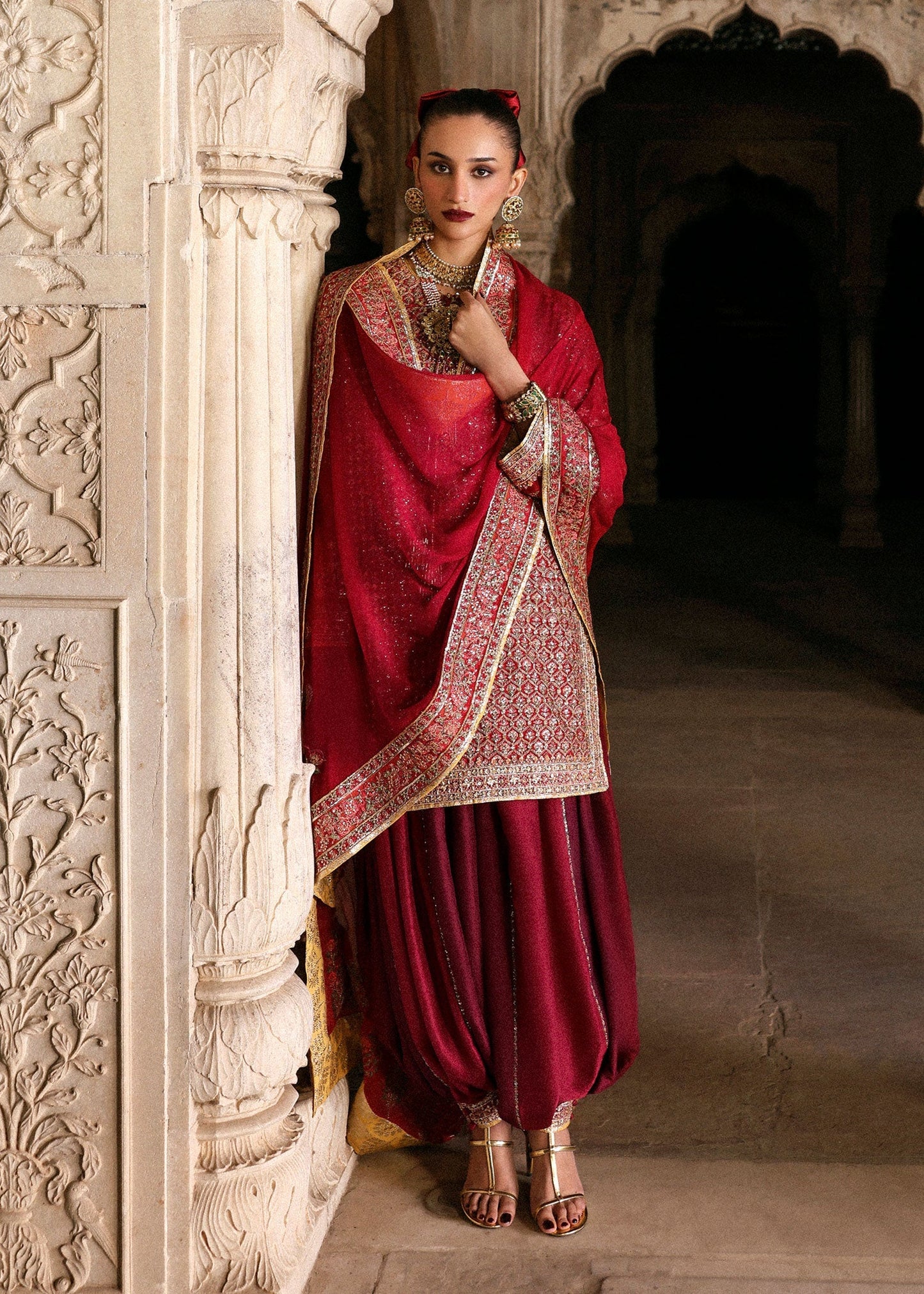 Crimselle | Luxury Pret '25 | HUSSAIN REHAR