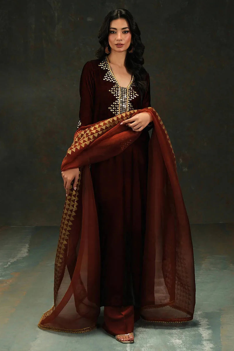 Ember Shirt And Pants | VELVET ECLIPSE '25 | FARIDA HASAN