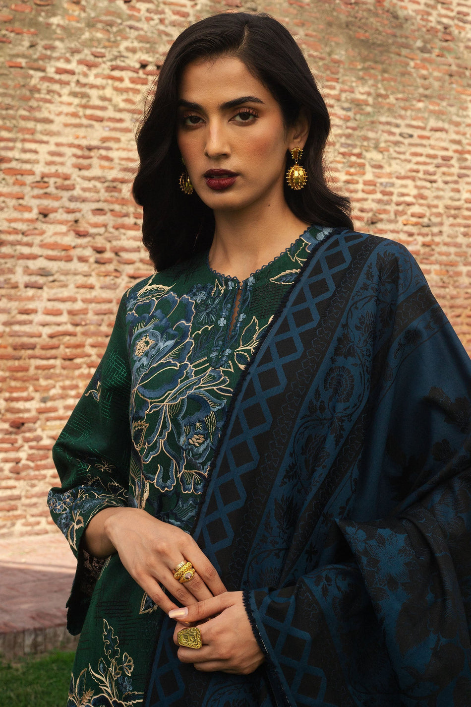 MINA-D7 | Zarashahjahan Winter Unstitched’24