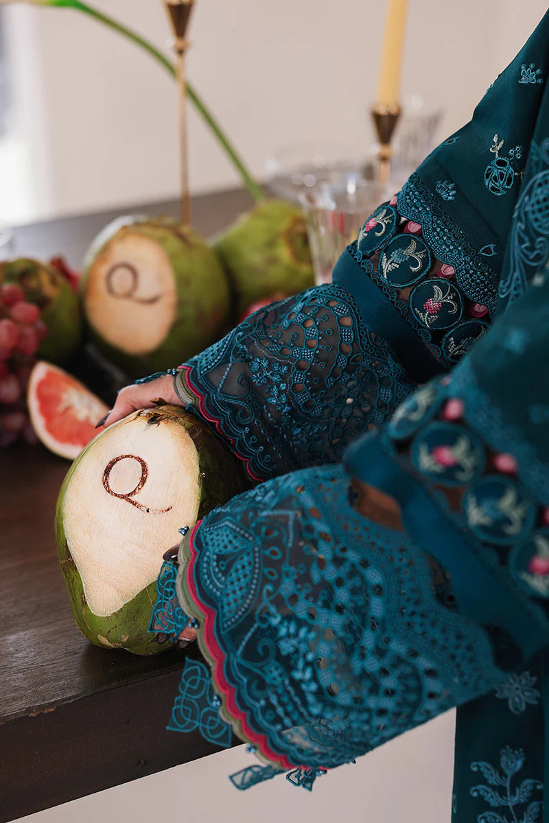 SA-04 ELIF | Qalamkar - Sahil Luxury Lawn’26